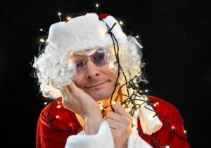 Weihnachtsmann verträumt Zahnarztpraxis Roger Barz