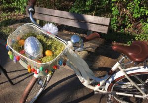 Fahrrad geschmückt Zahnarzt Roger Barz Halle